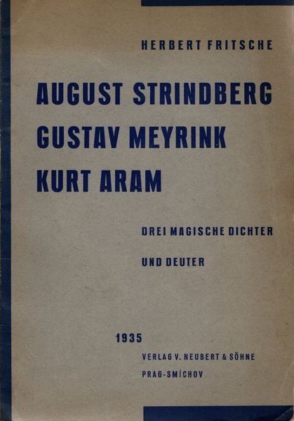 Strindberg Meyrink Aram