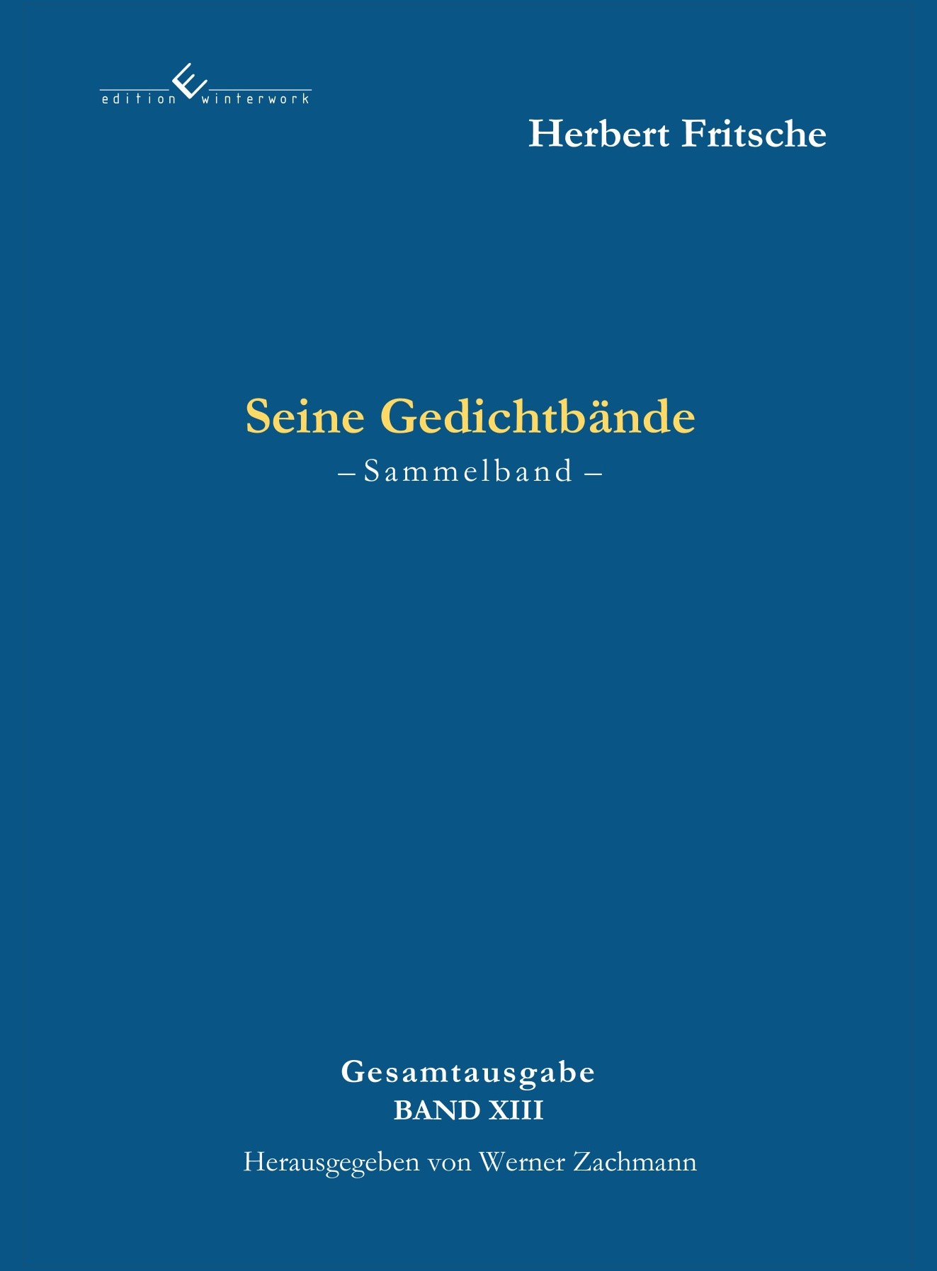 Gedichte – Sammelband