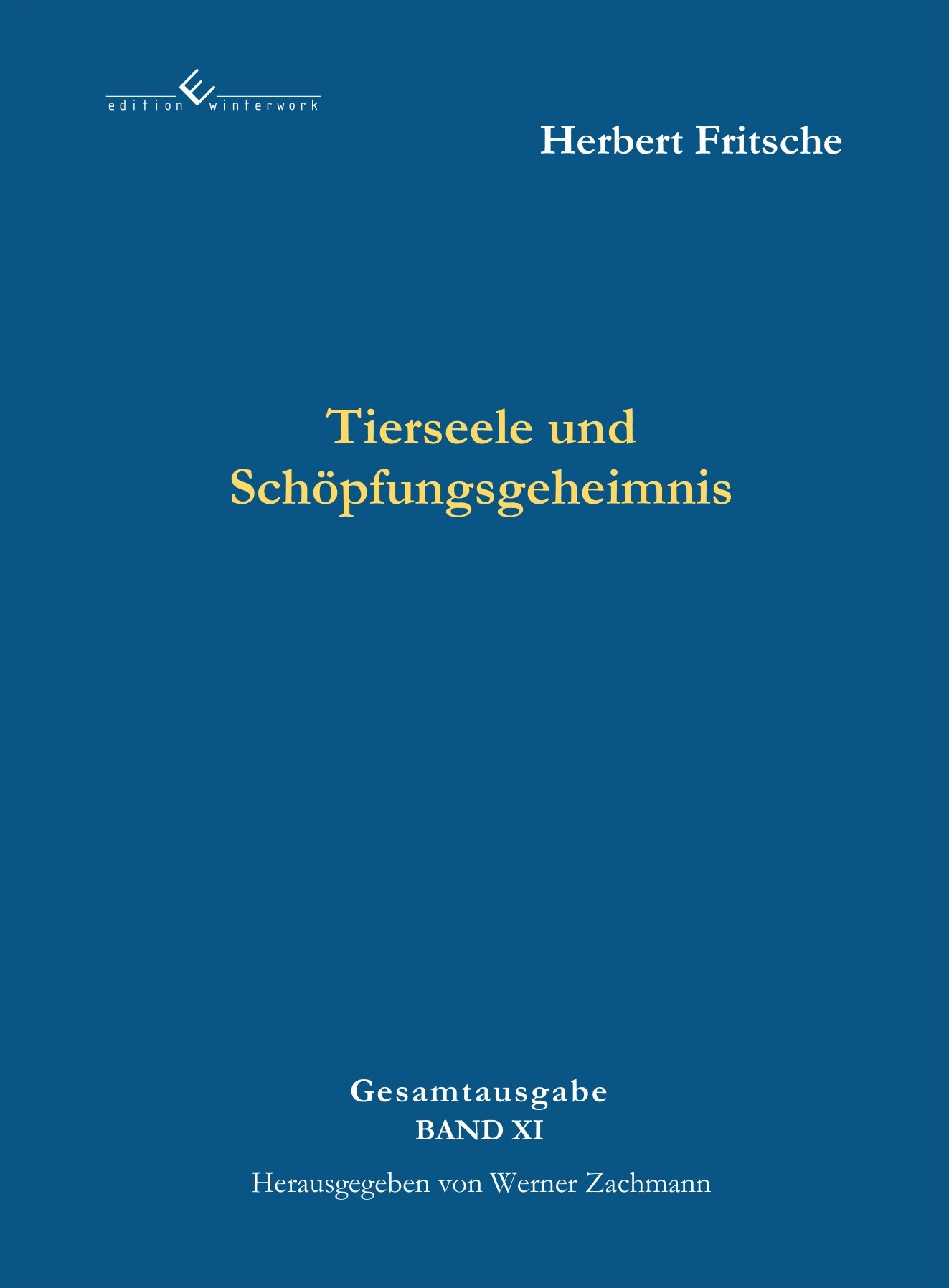 Tierseele und Schöpfungsgeheimnis